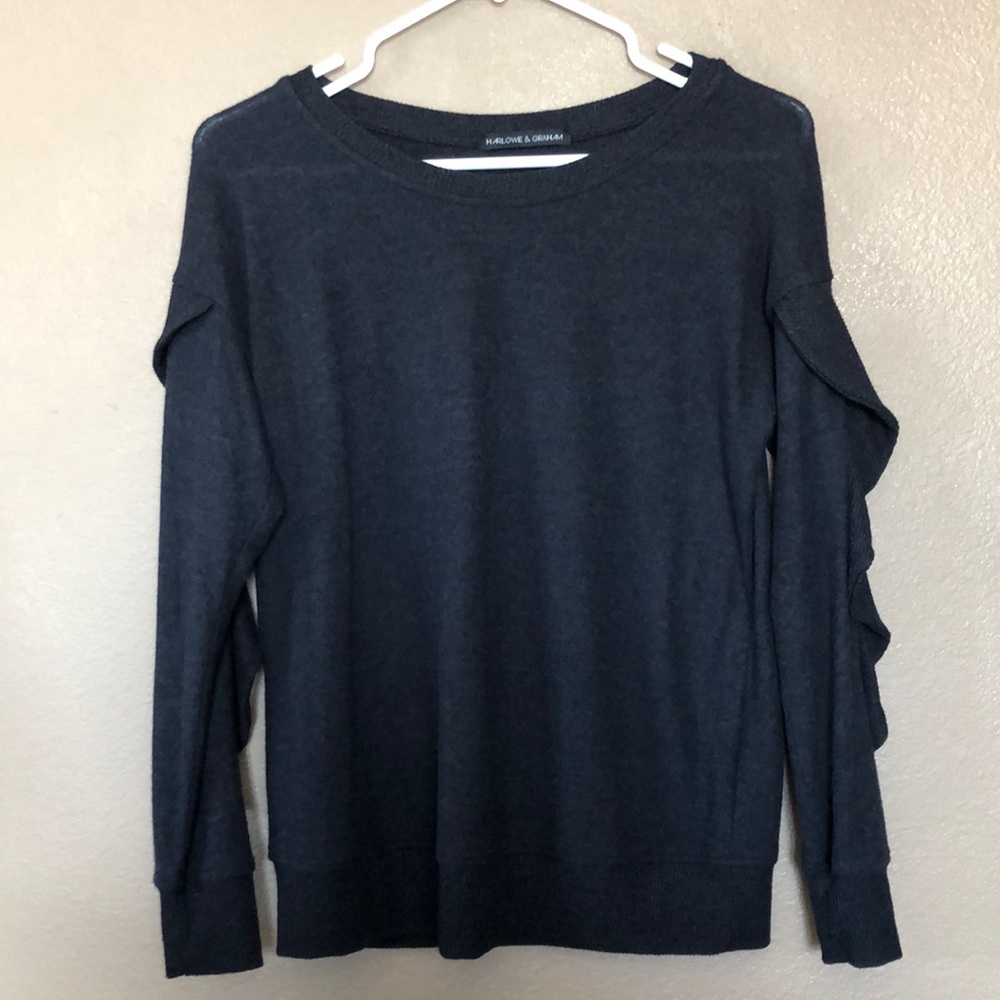 Harlowe & Graham soft fleece sweater